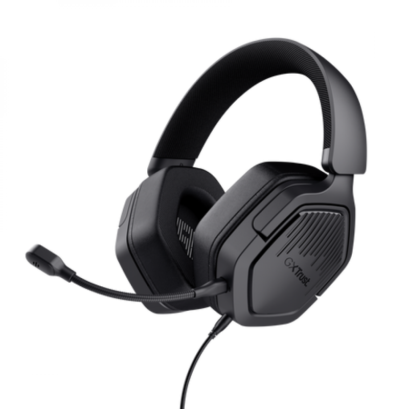 Auricular Trust Carus Multiplataforma Black Gxt492