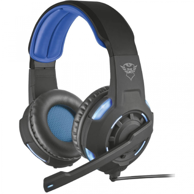 Outlet Auricular Gamer Trust Radius Gxt350 7.1 Black