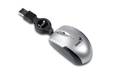 Mouse Genius Micro Traveler Silver Usb (8684)