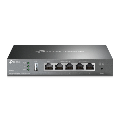 Er605 Router 5 Ptos Multiwan Omada Gigabit Vpn (9597)