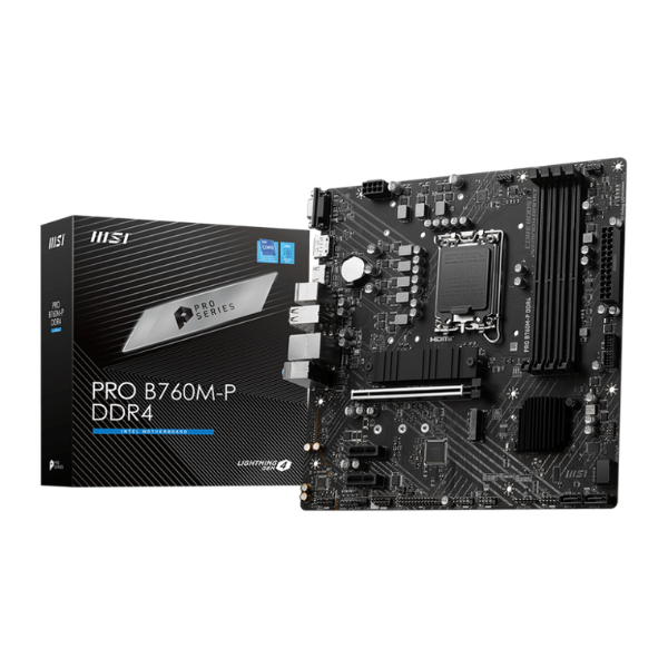 Mother Msi Pro B760M-P Ddr4 1700 (12Va/13Va/14Va Gen) (0991)