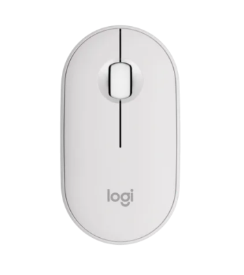 Mouse Logitech Wir M350S Pebble 2 White 910-007047