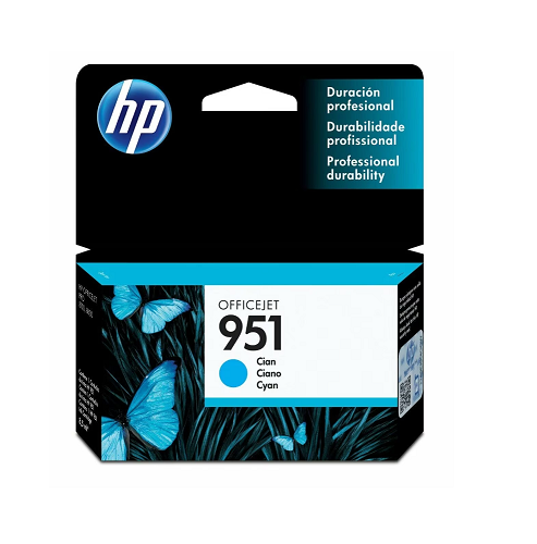 Cn050Al Hp 951 Cyan Officejet Ink Cartridge (9819)