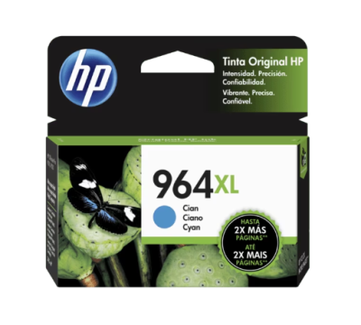 3Ja54Al Hp 964Xl Cyan Original Ink Cartridge (8048)