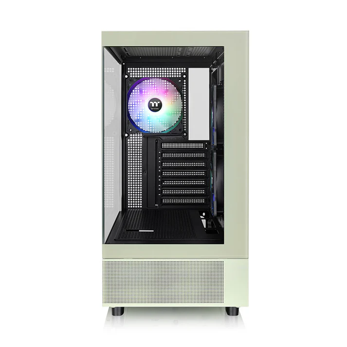 Gabinete Tt View 270 Plus Mid-Tower Tg X2 Fan Argb X3 Matcha Green (4205)