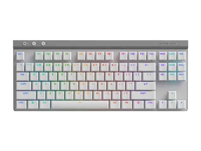 Teclado Logitech G515 Tkl White Mechanical  Us 920-012535
