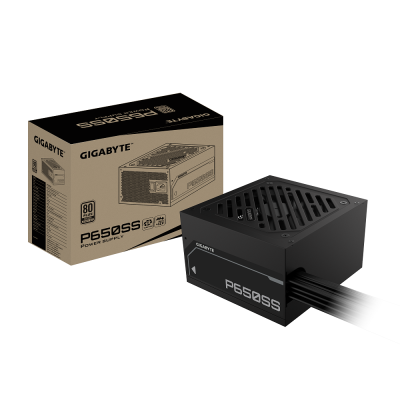 Fuente Gigabyte 650W 80 Plus Silver Atx 3.1 Black (5122)