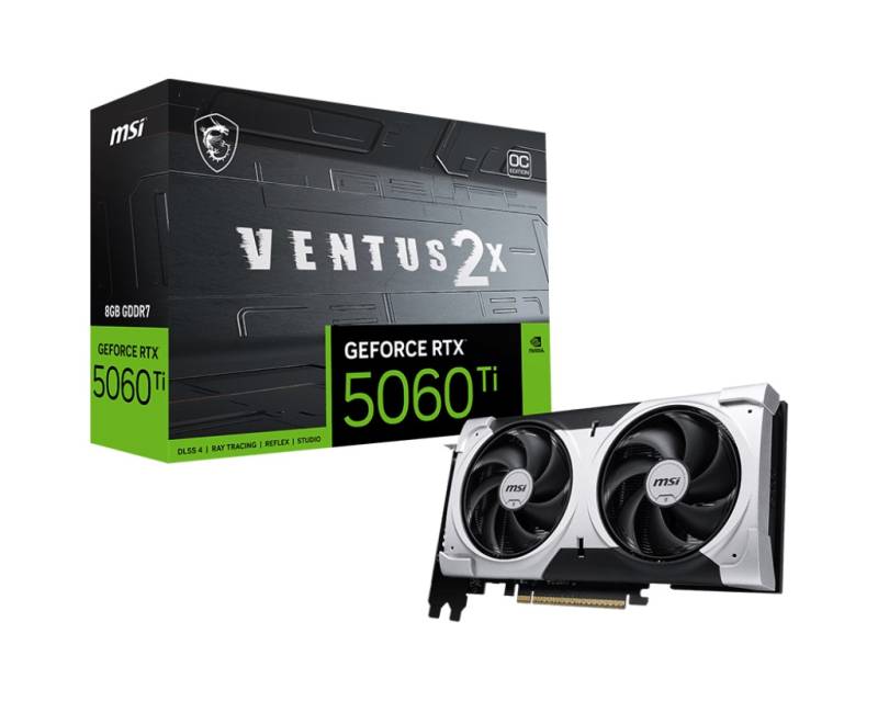 Vga Msi Geforce Rtx 5060 Ti Ventus 2X Oc Plus 8G (8868)