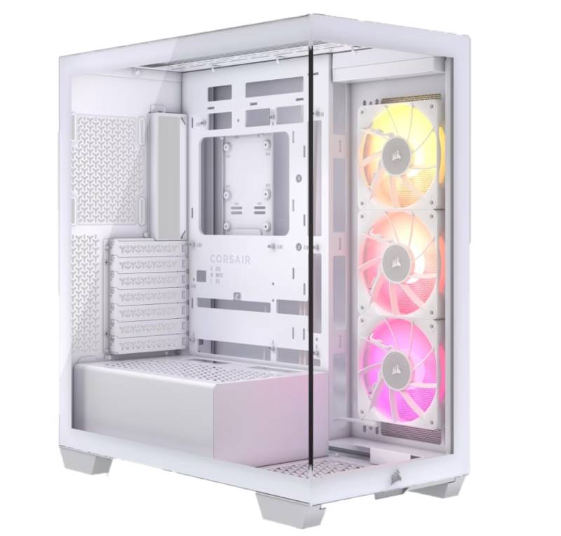 Gabinete Corsair Icue 3500X Rgb Mid-Tower Tg Fan Icue X3 White (8396)