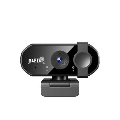 Web Cam Raptor Vision 4K C/Microfono C/Tapa (7008)