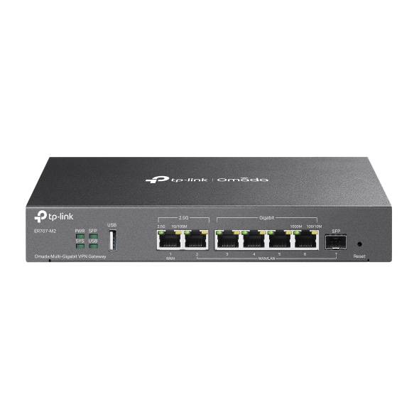 Er707-M2 Router Mwan 2.5G - 6P+1Sfp -Vpn Omada (0738)