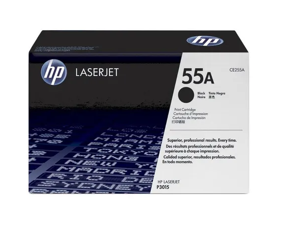 Hp Laserjet 55A Toner Cartridge Lj P3015 Ce255A (3698)