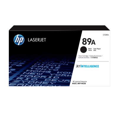 Hp 89A Black Laserjet Toner Cartridge Cf289A (6627)