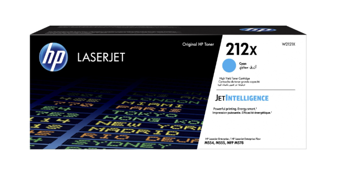 Hp 212X Hy Cyan Toner Cartridge W2121X (8902)