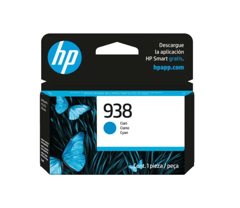 Hp 938 Cyan Ink Cartridge 4S6X5Pl (1119)