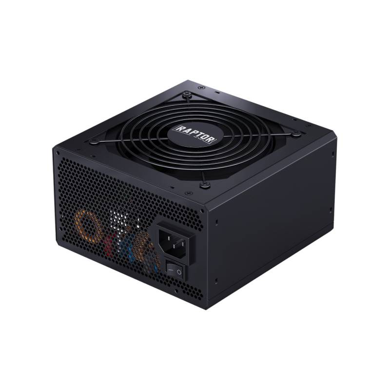 Fuente Raptor Volt 800W 80 Plus Gold Full Modular Pcie 5.1 Negra (7589)