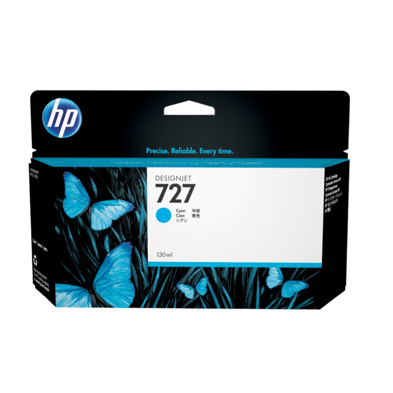 B3P19A Hp 727 130-Ml Cyan Designjet Ink
