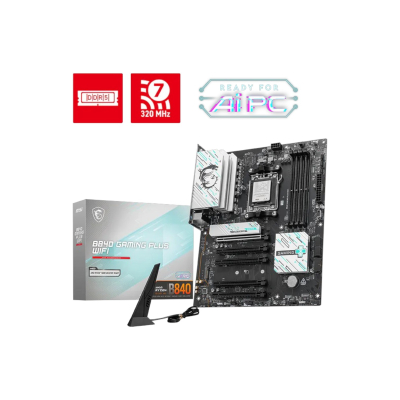 Mother Msi B840 Gaming Plus Wifi Ddr5 Am5 (Serie 7000/8000/9000)
