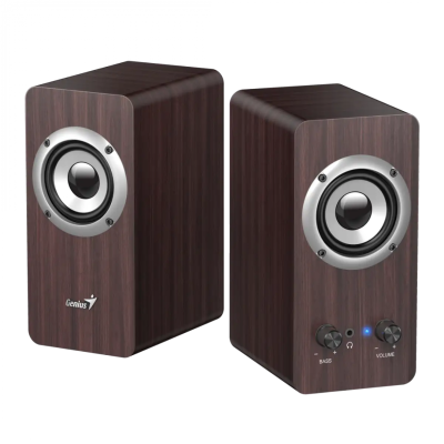 Parlante Genius Sp-Hf400 Dark Brown