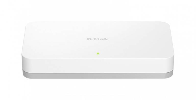 D-Link Switch 8-Port 10/1000Mbps Unmanaged  Dgs-1008A