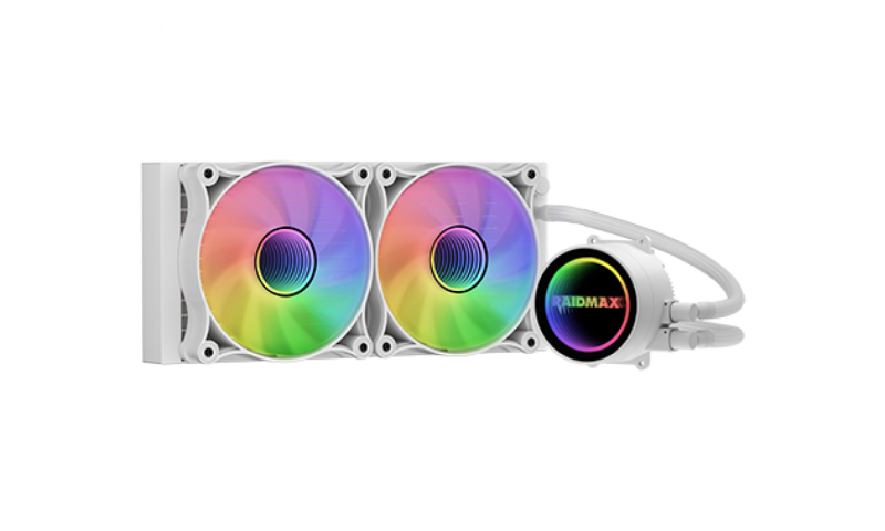 Water Cooler Cpu Raidmax Infinita Ls240 Argb White