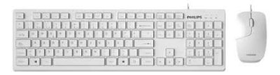 Kit Teclado Y Mouse Philips C302 Cable Usb