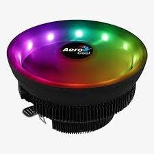 Cooler Aerocool Core Plus Argb 775/115X/1200/Amx/Am4 Led Multicolor