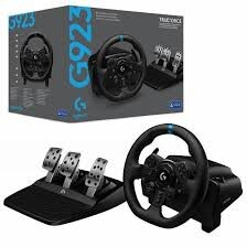 Volante De Carreras Y Pedales Logitech G G923 Xbox One Y Pc Color Negro
