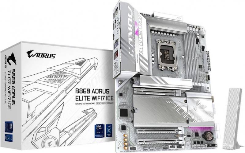 Mother Gigabyte (Lga 1851) B860 A Elite Wf7 Ice 1.0