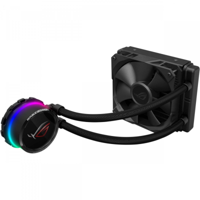 Outlet Water Cooler Asus Rog Ryuo 120 Aio Cooler Aurasync