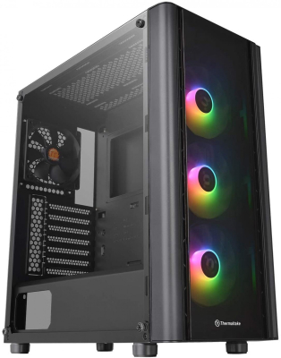 Outlet Gabinete Gamer Thermaltake V250 Tg Argb Black Temp Glass